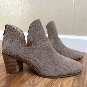 Lucky Brand 'Powe' Suede Leather Boho Booties